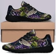 thumbnail image 3 of North Carolina Stte Honeybee and Grapes Shoes Sneakers Black Size 8, 3 of 7
