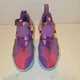 thumbnail image 2 of Adi-das Trae Young Tie Dye Colorful Purple Yellow HR1607 sz 8.5, 2 of 6