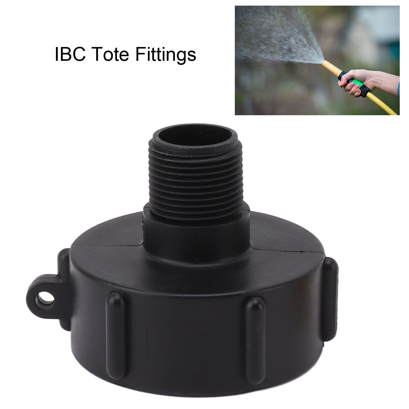 Lot De 6 Raccords De Tuyau D'arrosage - Adaptateur G3/4 Filetage Extérieur - Robinet Jardin - Plastique ABS Résistant