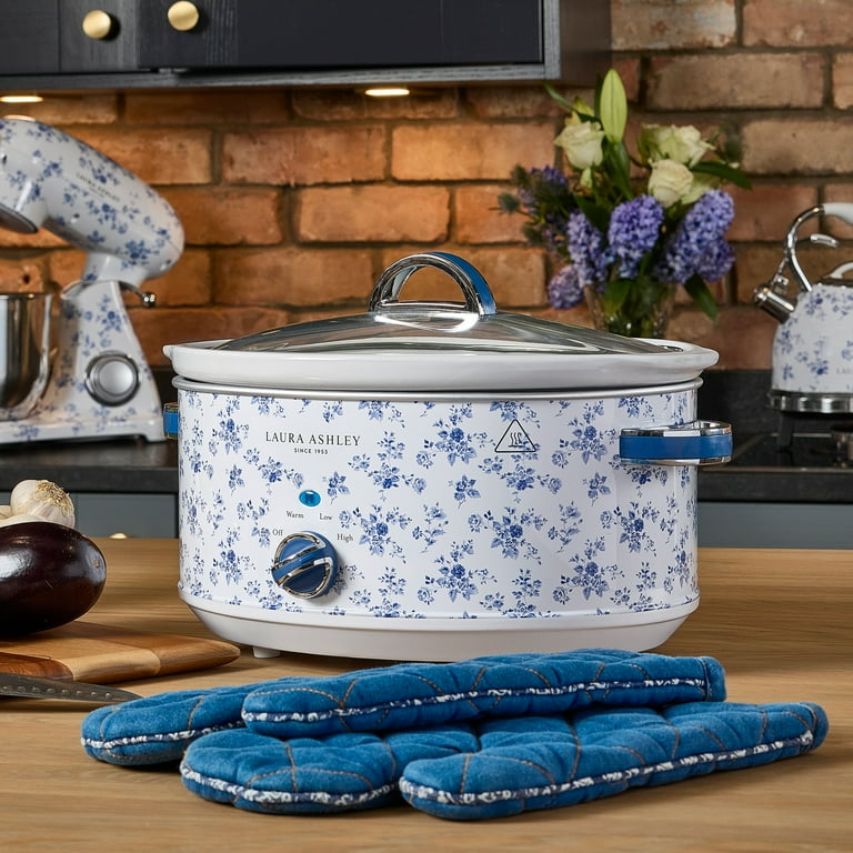 VQ Laura Ashley Slow Cooker 6.5L, China Rose - Walmart.com
