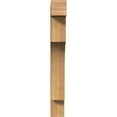 thumbnail image 2 of Ekena Millwork 3 1/2"W x 20"D x 28"H Westlake Block Smooth Bracket, Western Red Cedar, 2 of 25