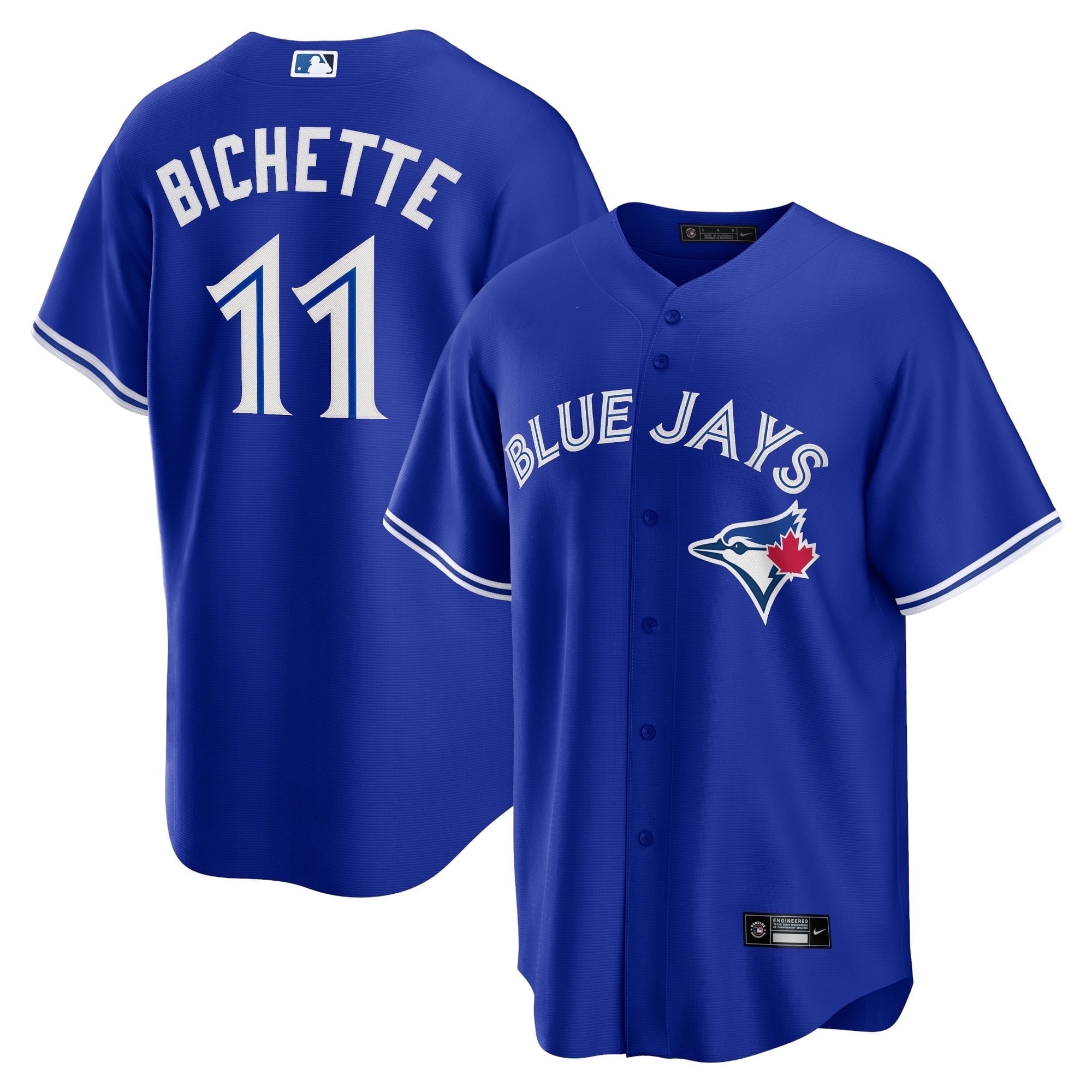 Blue Jays 11 Bo Bichette 27 Vladimir Guerrero George
