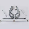 thumbnail image 1 of Air Operated Hinge on the Vertical Lift,Translational Pneumatic Turning Bracket,Home Furniture Hardware,Fittings, 1 of 5