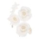 thumbnail image 4 of Juego de 3 accesorios para el cabello de novia: horquillas y pinzas de flores para novias, damas de honor, recogidos y peinados elegantes., 4 of 6