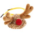 thumbnail image 3 of Sombrero de animal pequeño, mini sombrero de Navidad, gorro de disfraz de Navidad de hámster pequeño, recuerdo de fiesta de Navidad, 3 of 6