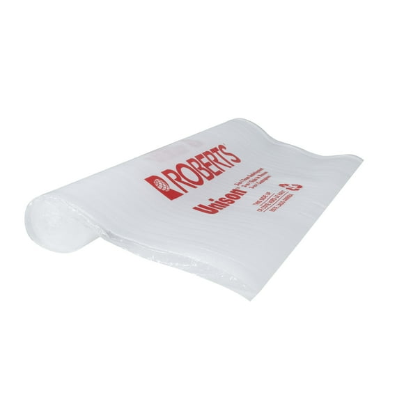 ROBERTS 70-025 Qep 70-029 Sous-Couche à l'Unisson, 48 Po X 25 Pi L, Polyéthylène, 100 Rouleaux Carrés
