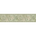 thumbnail image 5 of Dundee Deco's Peel and Stick Wallpaper Border - Damask Green Flowers Scrolls Wall Border Retro Design, 15 ft x 7 in, Self Adhesive, 5 of 6
