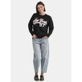 thumbnail image 2 of No Boundaries Graphic Crewneck Sweatshirt, Lightweight, Women's and Women’s Plus, 2 of 5