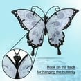 thumbnail image 4 of Liffy Metal Butterfly Wall Decor - 12" Glass Outdoor Sculptures for Patio, Garden, and Home, 4 of 6