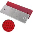 thumbnail image 2 of Plaque d'Avertissement Réfléchissante pour Remorque Plastique Rouge/blanc (2 Couleurs) 12 Pcs, 2 of 5