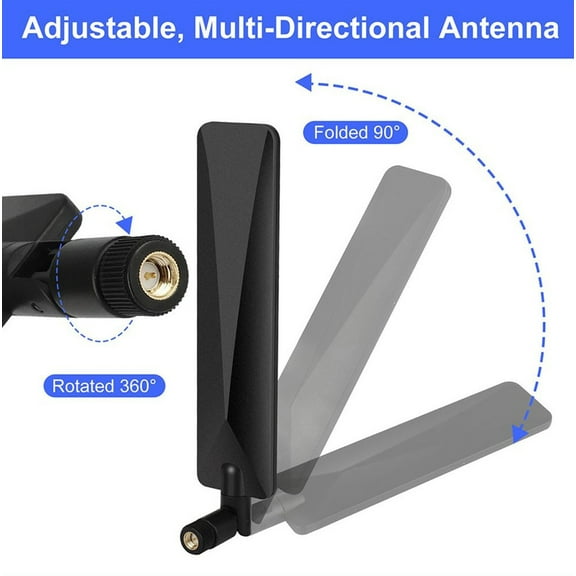 Antenna Long Rang Sma Antenna For Uniden Hp-1 Hp-2 Scanners Homepatrol 1 Homepatrol 2 Male Connector Smile Home