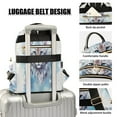 thumbnail image 4 of Cat Head Travel Laptop Backpack Casual Daypack Lightweight Bookbag Compartment for Business, 4 of 7