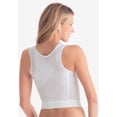 thumbnail image 2 of Comfort Choice Women's Plus Size Front-Close Longline Wireless Posture Bra, 2 of 6