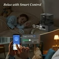 thumbnail image 5 of LEVOIT Humidifiers for Bedroom Large Room Home, (6L) Cool Mist Top Fill Essential Oil Diffuser for Baby & Plants, Smart App & Voice Control, Rapid Humidification & Auto Mode Quiet Sleep Mode, Grey, 5 of 5