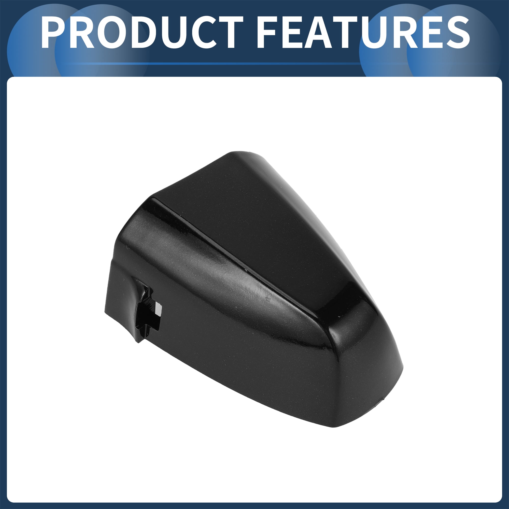 Unique Bargains Durable ABS Car Door Handle Cover Black for BMW X1 X2 X5 F15 X6 F16