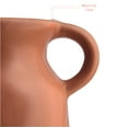 thumbnail image 5 of Beautiful Terracotta Ceramic Vase by Drew Barrymore, 8.66" H, 5 of 7