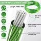 thumbnail image 3 of Percha? Tensores M5 Para Cables Cable De Acero Recubierto De Pvc De 100 Pies Cable De Metal Resistente De 1/8 "" Y Cuerda De Alambre Para Tendedero/Kit Para Colgar Luces De Cadena/Soporte Para Plantas, 3 of 5