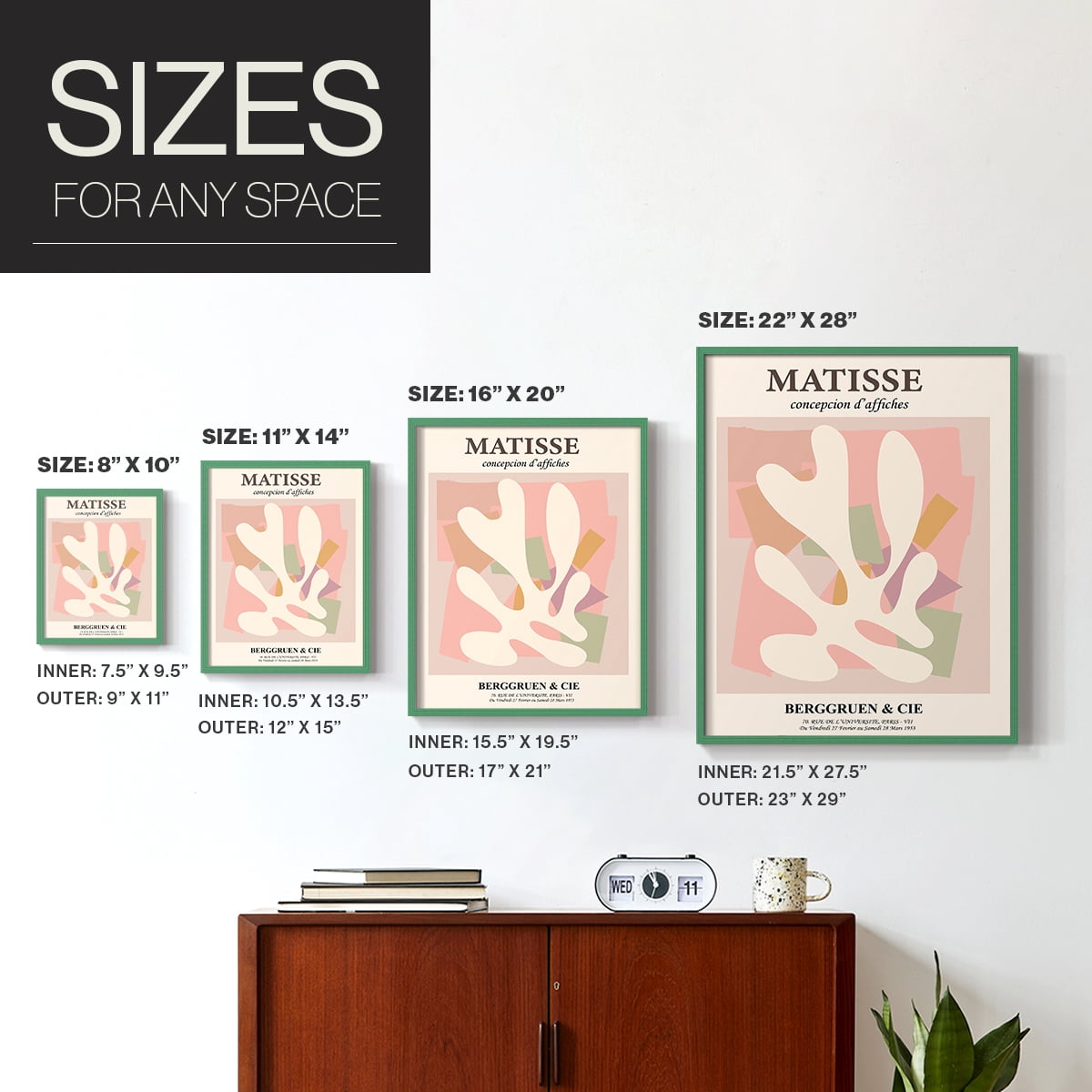 Matisse LV Framed Print - Solid Wood