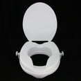 thumbnail image 4 of Durable Toilet Raised Extender Seat + Lid for 2 inch, 4 of 4