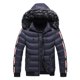 thumbnail image 1 of Hombres Casual Sólido Con Capucha Cremallera Con Capucha A Prueba De Viento Chaqueta De Manga Larga Abrigos Pompotops oipoqjl10711, 1 of 8