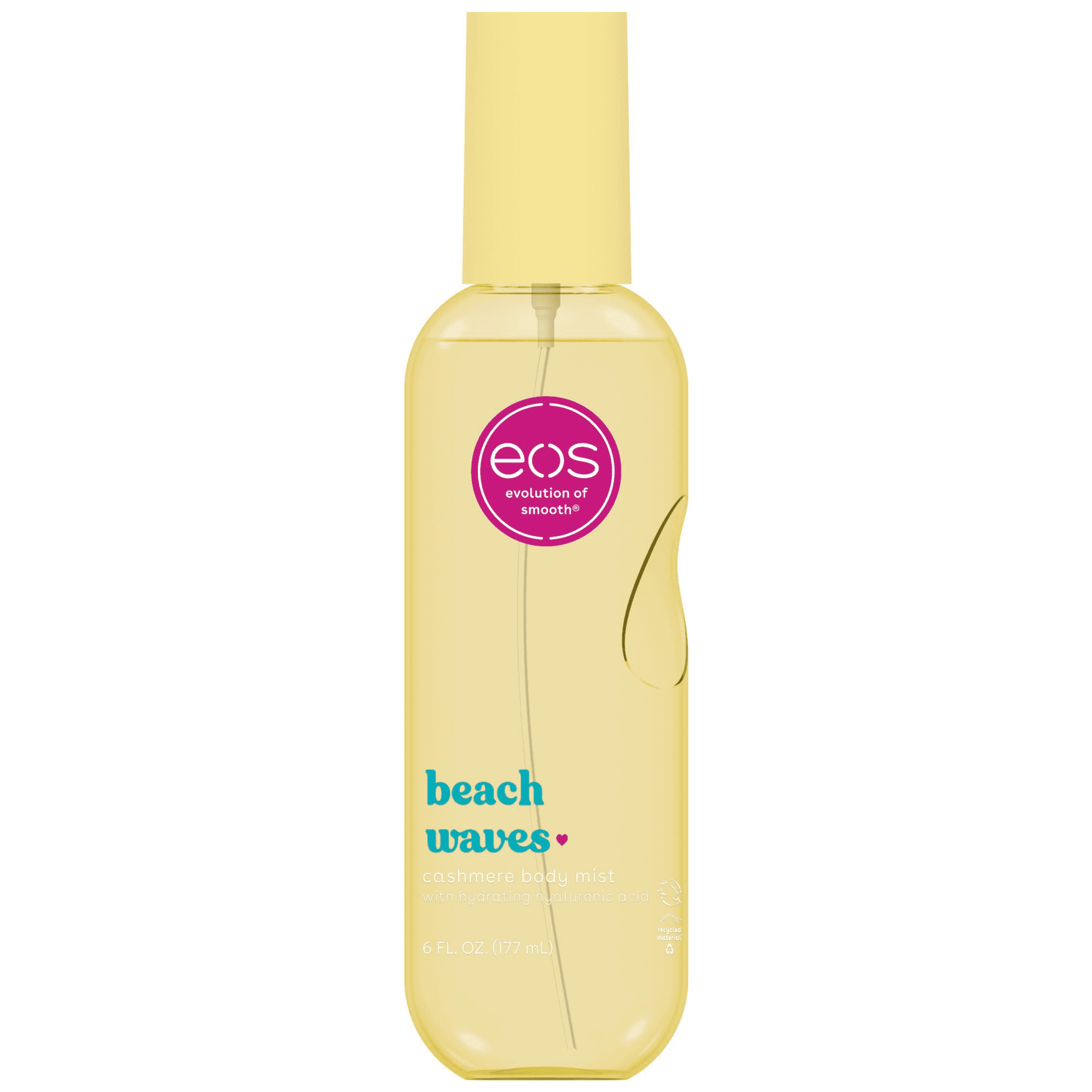 eos Women's Beach Waves Fine Fragrance Body Mist, Floral-Fruity, 6 fl oz