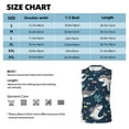 thumbnail image 6 of JUNZAN Friendly Smiling Sharks Men's Sleeveless T Shirts,Sleeveless Muscle Shirts,Sizes S-3XL, 6 of 8