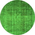 thumbnail image 1 of Ahgly Company Indoor Round Persian Green Traditional Area Rugs, 4' Round, 1 of 1