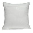 thumbnail image 3 of 20" x 7" x 20" Transitional Beige and White Pillow Cover With Down Insert, 3 of 5