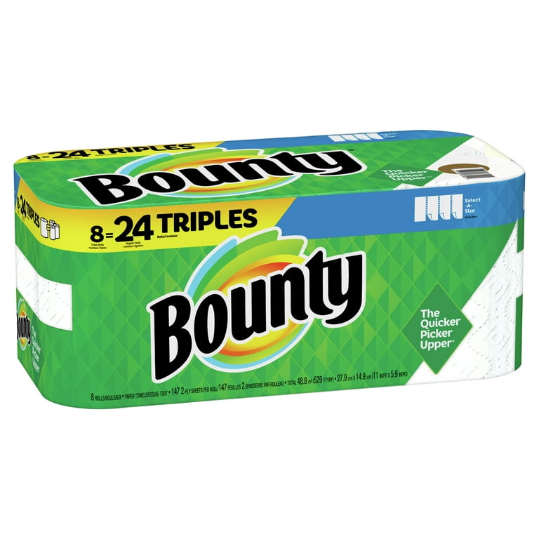 Bounty Selectasize Paper Towels Triple Rolls White Discount Shopping gbutaganskij.ru