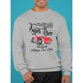 thumbnail image 2 of Super Race Vintage Car Club Sweatshirt Men -Image by Shutterstock, Male Medium, 2 of 4