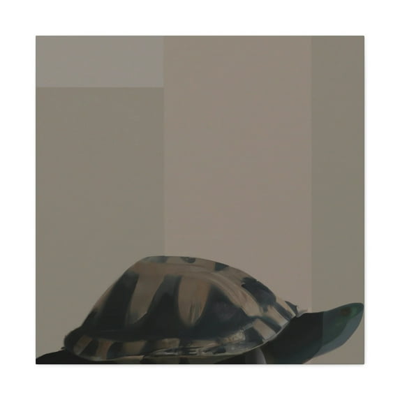 Box Turtle Reflection - Canvas