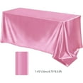 thumbnail image 3 of Wovilon Tablecloths Can Be Cut Solid Color Glossy Satin Cloth Tablecloth For High-end Hotel Banquet Wedding, 3 of 6