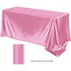 thumbnail image 3 of Mantel de satén, mantel para banquetes, brillante, color liso, para bodas y eventos en hoteles, resistente, plegable, 100% poliéster, para salón de banquetes,Wsvlmg, 3 of 9