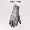 thumbnail image 6 of Men's Winter Gloves All Finger Touch Screen Fleece Lining Waterproof Cold Weather Accessories, 6 of 7