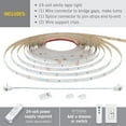 thumbnail image 2 of Armacost Lighting  RibbonFlex Pro 24V White LED Strip Light Tape 30 LED/m 8 ft (2.5m) - 2700K, 2 of 6