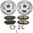 thumbnail image 3 of PowerStop Front Stock Replacement Brake Pad and Rotor Kit Fits: MAZDA Select Models KOE6971, 3 of 8