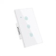 thumbnail image 2 of Interruptor Inteligente Matter WIFI, Interruptor Táctil de EE. UU., Interruptor de Pared Inteligente 3 Bandas para Hogar, Compatible con , Voice, Aplicación Inteligente, 2 of 10