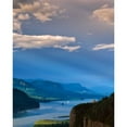 thumbnail image 3 of Leahy, Ike 20x24 Black Modern Framed Museum Art Print Titled - Columbia River Gorge VIII, 3 of 5