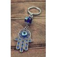 thumbnail image 2 of Llavero con forma de mano de Fátima, protección contra el mal de ojo, amuleto de la suerte, 2 of 4