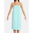 thumbnail image 4 of Lissome Women's Ultra Soft Strapless Bath Wrap with Snap Closure, Size S-3X, 4 of 4