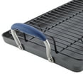 thumbnail image 2 of Anolon Advanced Hard Anodized Nonstick Double Burner Griddle with Roasting Rack, 2-Piece, Indigo, 2 of 4
