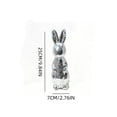 thumbnail image 3 of Mosaic Glass Easter Bunny Decorative Ornament Home Tabletop Decoration Party Supplies, 3 of 6