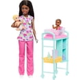 thumbnail image 3 of Set Barbie Careers Baby Doctor con muñeca morena y 2 bebés, 3 of 6