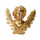 thumbnail image 2 of Estatua de ángel con ala de escultura de pared de querubín, adorable accesorio fotográfico, regalo de cumpleaños, preciosa estatuilla de resina,, 2 of 9
