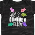 thumbnail image 4 of Inktastic Papa's Fishing Buddy with Colorful Fish Boys or Girls Baby Bodysuit, 4 of 5