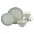 thumbnail image 6 of Gibson 120393.12 12 Piece Martha Stewart Perry Street Piece Dinnerware Set, Green, 6 of 6