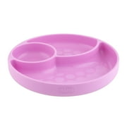Chicco Easy Menu Silicone Divided Plate Pink
