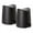 Black 2 Pack, variant on Superio Small Trash Can with Lid 3 Liter White