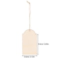 thumbnail image 2 of MLINS Wooden Tags with Holes for Decor Unfinished Blank Wood Tags for DIY Crafting and Xmas Tree 10 pcs, 2 of 7