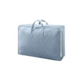 thumbnail image 3 of Sentmoon Storage Bag Heavy Duty Storage Bag With Reinforced Carrying Handles Oversized Clothing Quilt Storage Bag Moving Packing Bag Thickened Double Zipper Saves Travel Space, 3 of 10